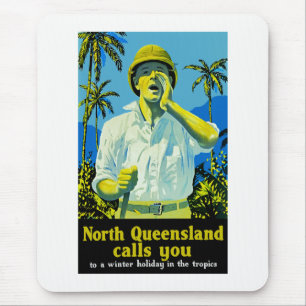 Tapis De Souris Le Queensland du nord vous appelle
