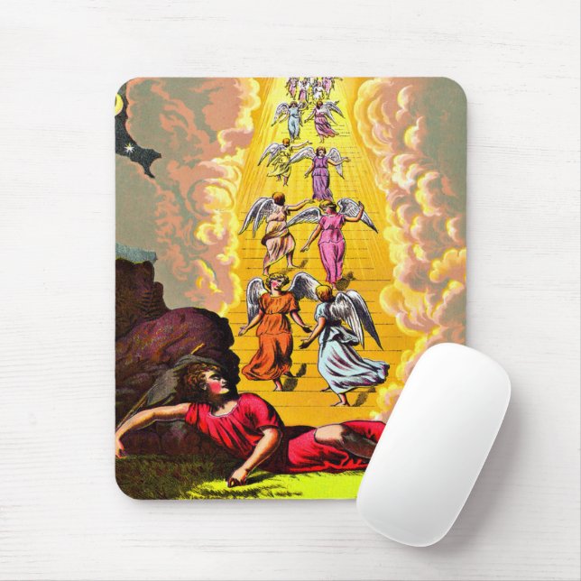 Tapis De Souris Le rêve de Jacob mousepad (Avec souris)