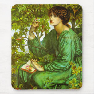 Tapis De Souris Le Rêve du jour by Dante Gabriel Rossetti