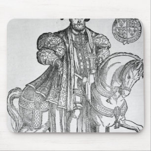 Tapis De Souris Le Roi Henry VIII à cheval