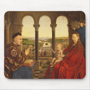 Tapis De Souris Le Rolin Madonna, c.1435