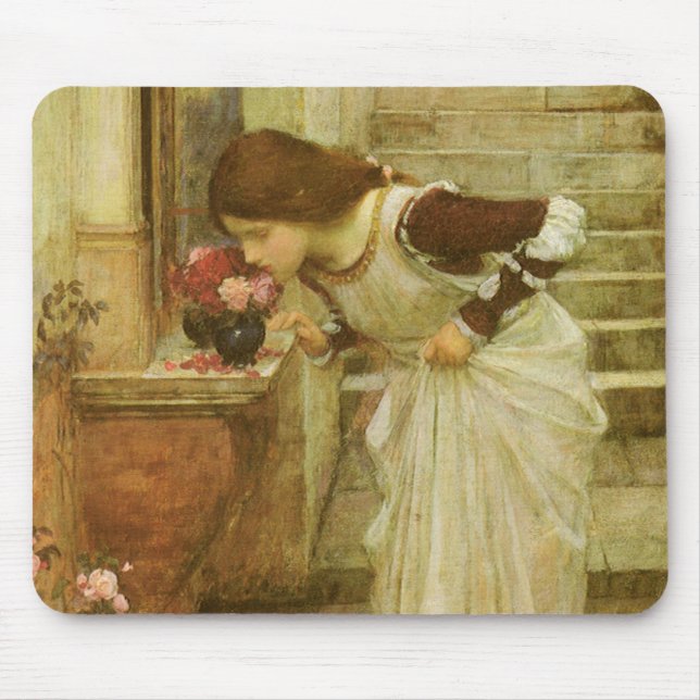 Tapis De Souris Le Sanctuaire de John William Waterhouse (Devant)