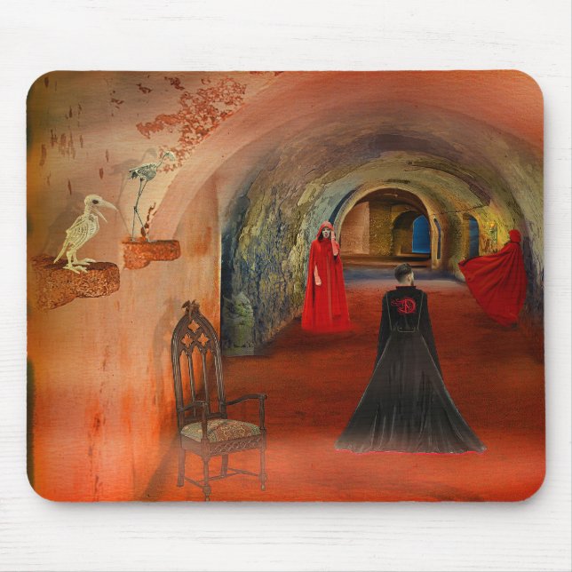 Tapis De Souris Le sang est la vie (Devant)