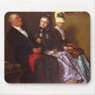 Tapis De Souris Le sermon de inspiration (huile sur la toile)