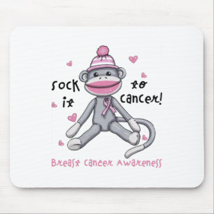 Tapis De Souris Le Singe Sensibilisant Au Cancer Du Sein Le Consac