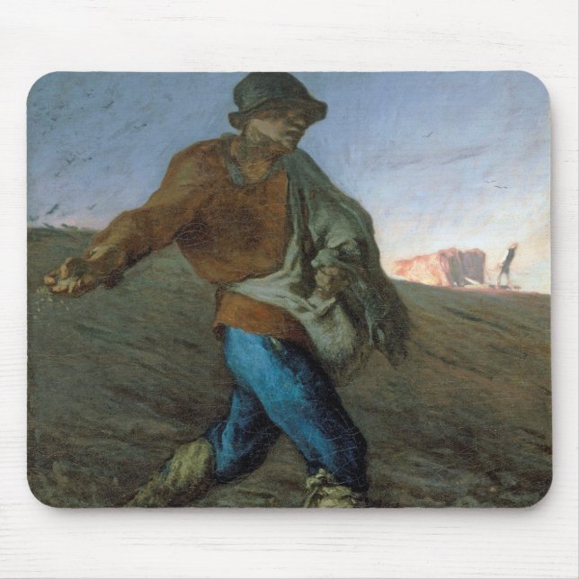 Tapis De Souris Le Sower, Jean-François Millet (Devant)