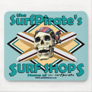 Tapis De Souris "" le surfpirate Mousepad