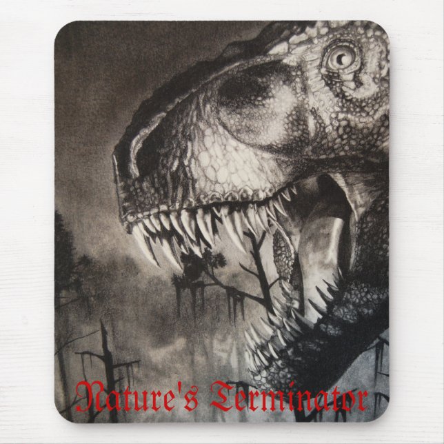 Tapis De Souris Le terminateur de la nature (Devant)