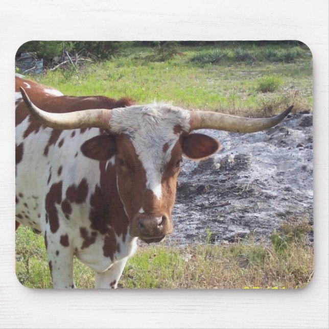 Tapis De Souris Le Texas Longhorn (Devant)