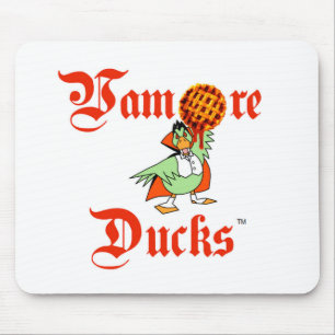 Tapis De Souris Le vampire penche le logo Mousepad
