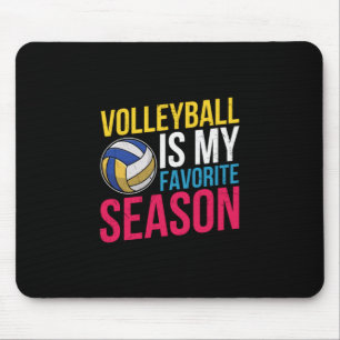 Tapis De Souris Le volley-ball est ma saison préférée