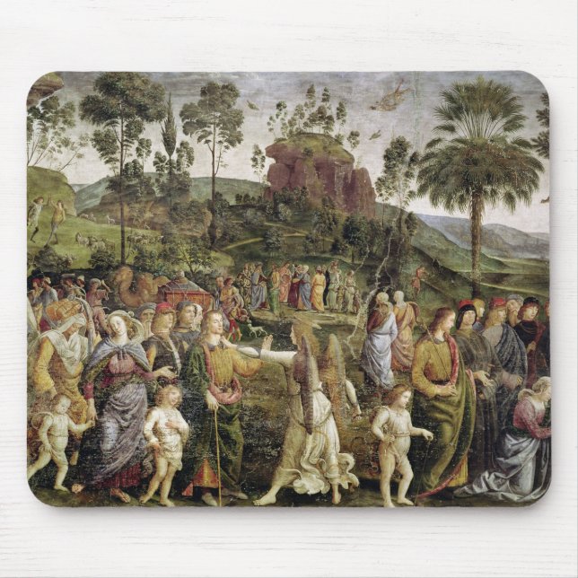 Tapis De Souris Le voyage de Moïse, c.1481-83 (Devant)