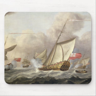 Tapis De Souris Le yacht royal "Mary" échangeant des saluts