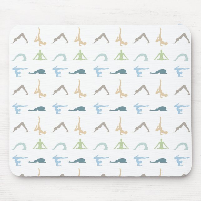 Tapis De Souris Le yoga pose la méditation de mindfulness de (Devant)