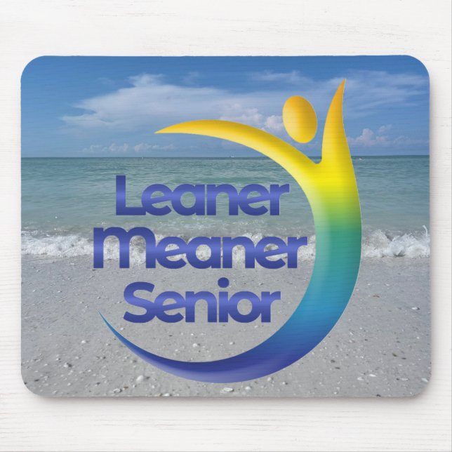 Tapis De Souris Leaner Signification Senior Mouse Pad, Siesta Key  (Devant)