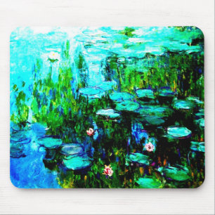 Tapis De Souris L'eau Lillies Monet Mousepad de Nympheas