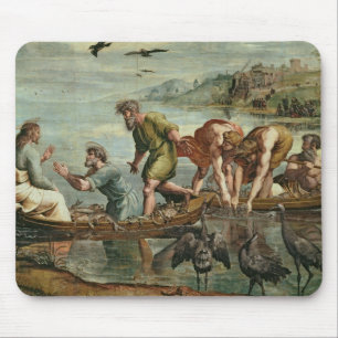 Tapis De Souris L'ébauche miraculeuse des poissons (bande dessin