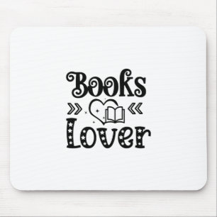 Tapis De Souris Lecture Art Books Lover