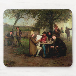 Tapis De Souris Lecture des nouvelles