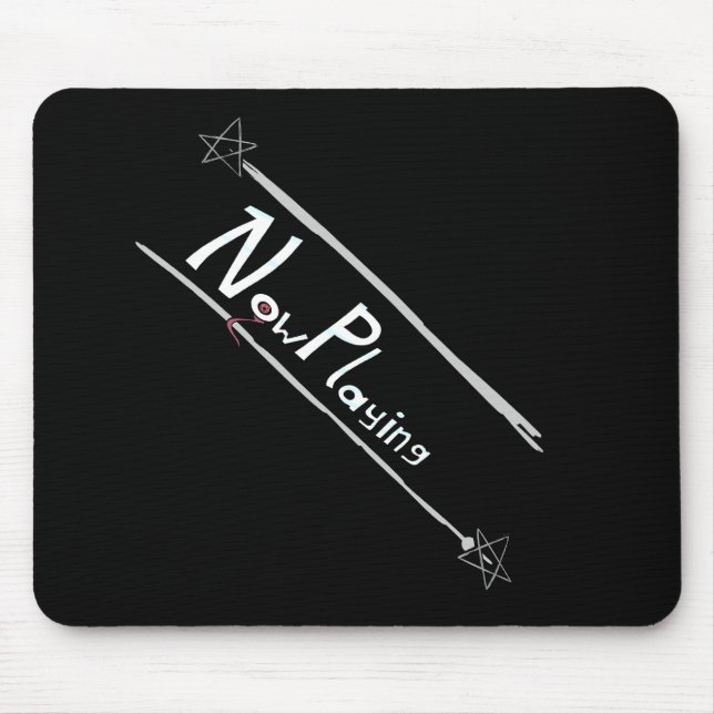 Tapis De Souris Lecture en cours du carnet de souris (Devant)