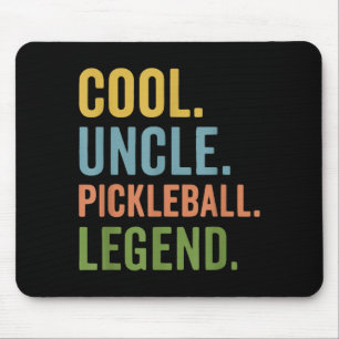 Tapis De Souris Légende cool oncle pickleball