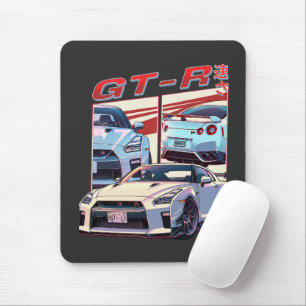 TAPIS DE SOURIS LÉGENDE DE LA GT-R SUR ROUTE