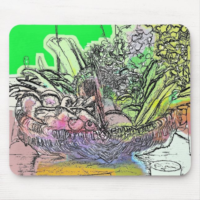 TAPIS DE SOURIS LÉGUMES (Devant)