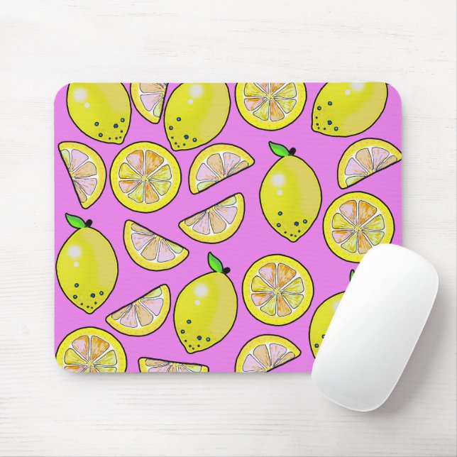 Tapis De Souris Lemons (Avec souris)