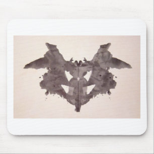 Tapis De Souris L'encre d'essai de Rorschach éponge la