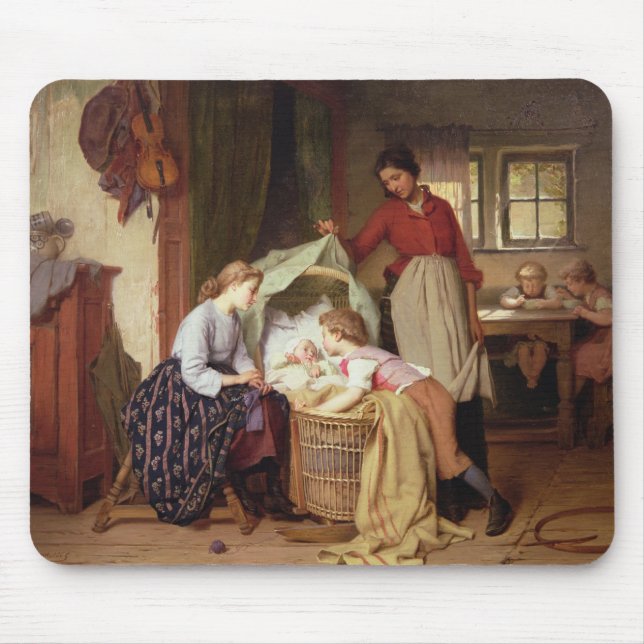 Tapis De Souris L'enfant nouveau-né (Devant)
