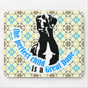 Tapis De Souris L'enfant parfait est un grand danois