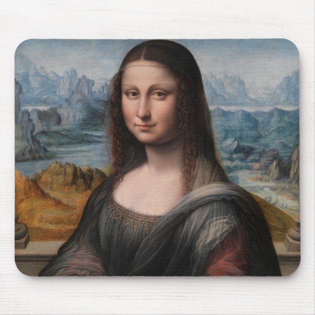 Tapis De Souris Leonardo da Vinci | Mona Lisa (Devant)