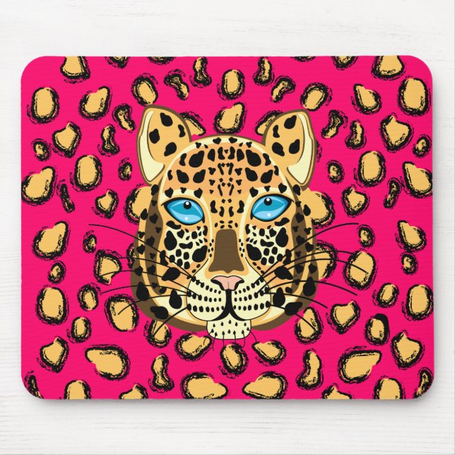 Tapis De Souris Léopard (Devant)