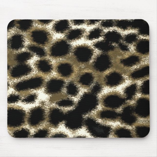 TAPIS DE SOURIS LÉOPARD BROWN (Devant)