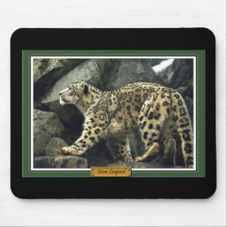 Tapis De Souris Léopard de neige Mousepad