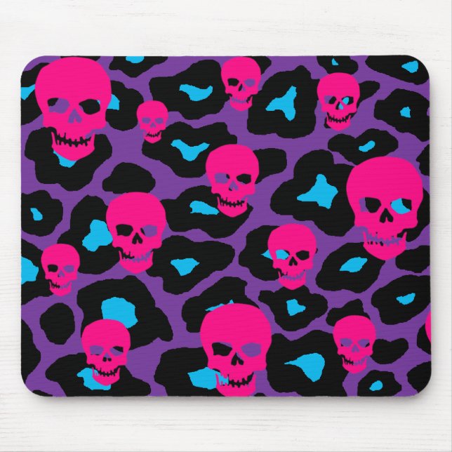 Tapis De Souris Leopard de Skully (Devant)