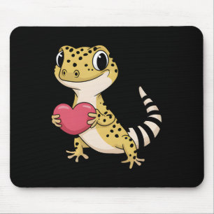 Tapis De Souris Leopard Gecko Animal Valentine Amateurs Reptile