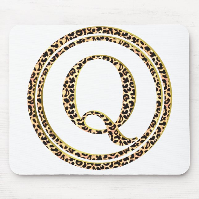 Tapis De Souris Leopard Q (Devant)