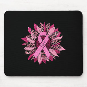 Tapis De Souris Leopard Tournesol Cheetah Sensibilisation au cance