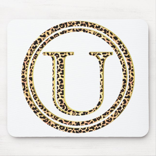 Tapis De Souris Leopard U (Devant)