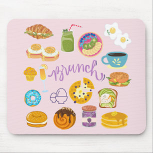 Tapis De Souris L'équipe brunch