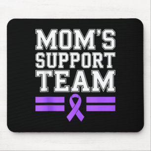 Tapis De Souris l'équipe de soutien de maman famille sensibilisati