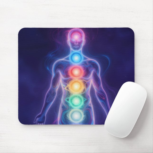 Tapis De Souris  Les 7 Chakras (Avec souris)