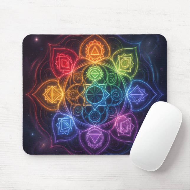 Tapis De Souris Les 7 Chakras´3 (Avec souris)