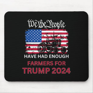 Tapis De Souris Les Agriculteurs Républicains Pour Trump 2024 Nous
