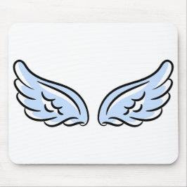 Tapis De Souris Les ailes du petit ange mignon