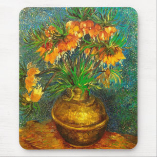 Tapis De Souris Les amoureux dans un Vase Van Gogh