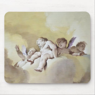 Tapis De Souris Les anges doux au paradis