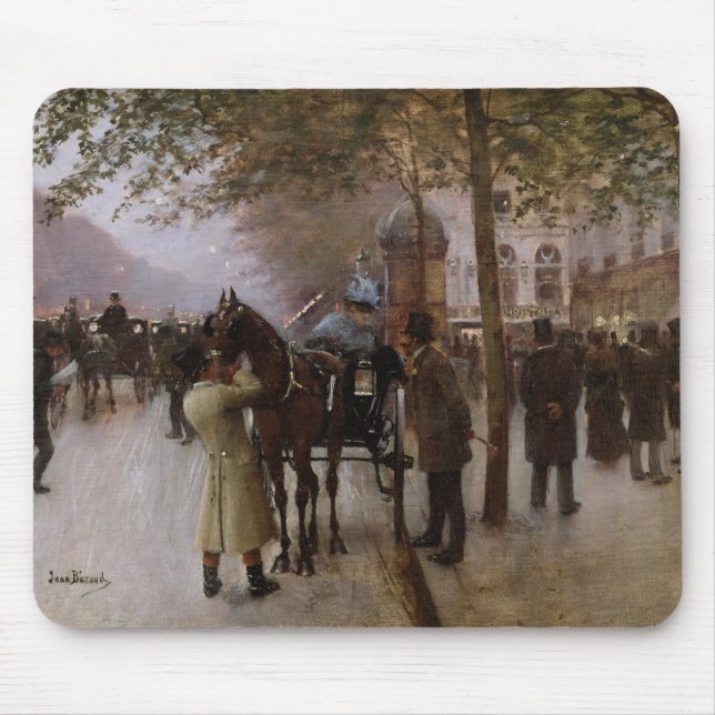 Tapis De Souris Les boulevards, même devant (Devant)