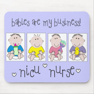 Tapis De Souris Les cadeaux "bébés d'INFIRMIÈRE de NICU sont me